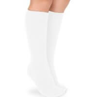 White Knee Socks