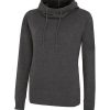 EMS PRO FLEECE FUNNEL NECK HOODED LADIES’ SWEATSHIRT  - Image 3