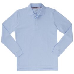 Kingsley Embroidered Long Sleeve Polo