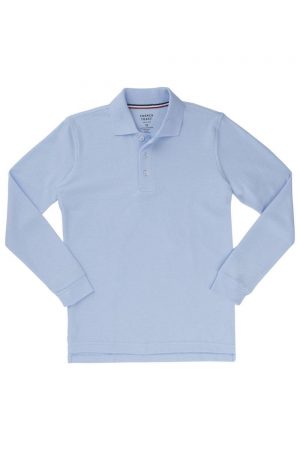 Kingsley Embroidered Long Sleeve Polo