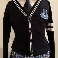 Liberty Prep Embroidered Varsity Cardigan