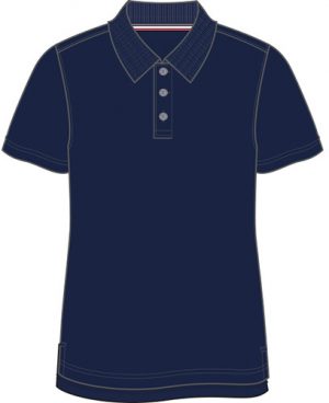 Liberty Embroidered Prep Short Sleeve Polo Shirts