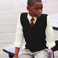 TTM School Navy Vest