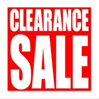 Clearance Sale