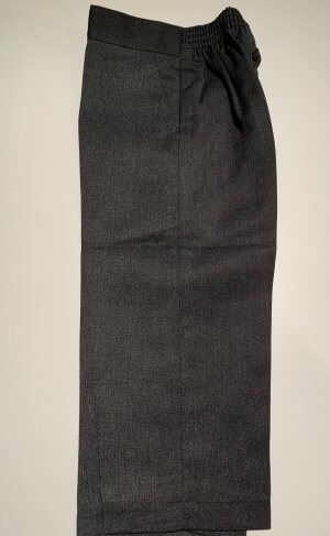 Slim Fit MSH Grey School Pants