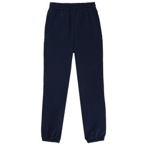 Blank Navy Fleece Gym Pants