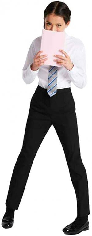 AMSI & KMS Navy Slim Fit Navy Pants